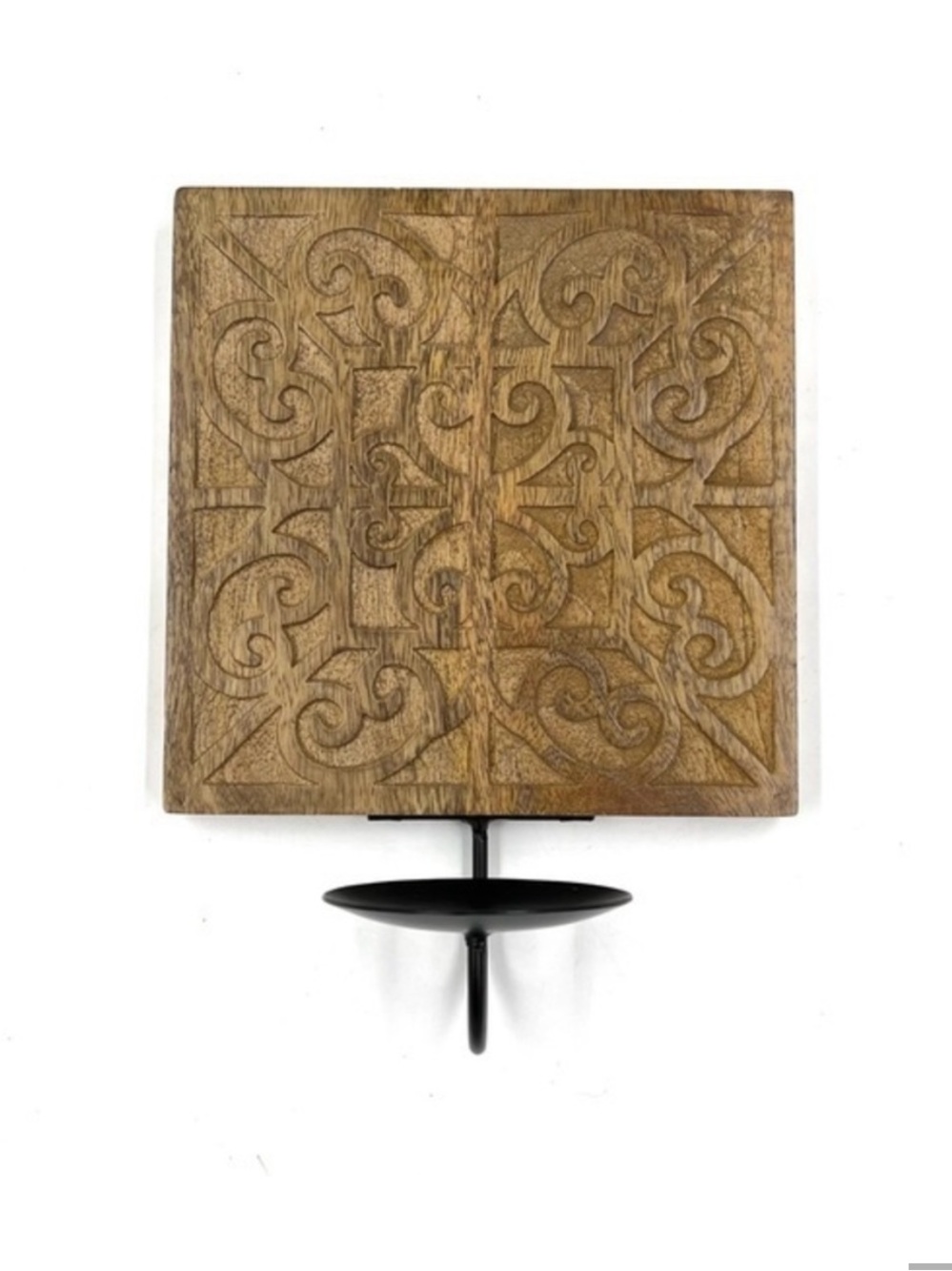 World Market Wood Medallion
Wall Sconce
